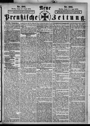 Neue preußische Zeitung vom 06.08.1872
