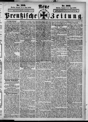 Neue preußische Zeitung vom 31.08.1872