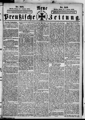 Neue preußische Zeitung vom 11.09.1872