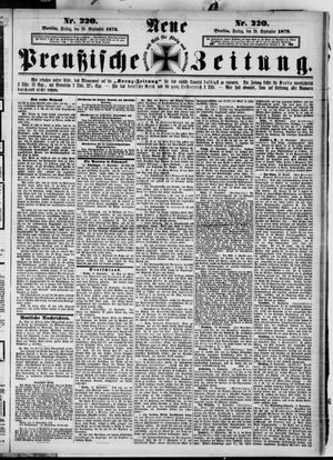 Neue preußische Zeitung vom 20.09.1872