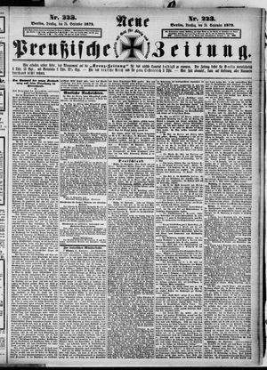 Neue preußische Zeitung vom 24.09.1872