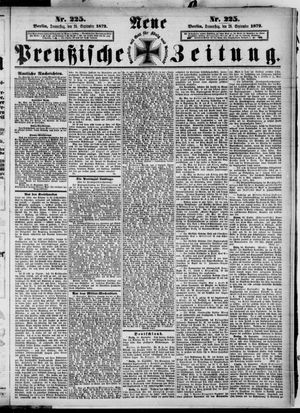 Neue preußische Zeitung vom 26.09.1872
