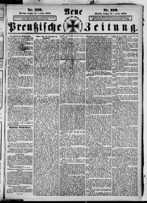 Neue preußische Zeitung vom 01.10.1872