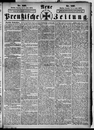 Neue preußische Zeitung vom 10.10.1872