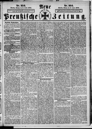 Neue preußische Zeitung vom 30.10.1872