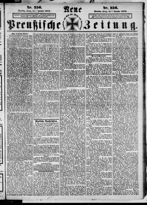 Neue preußische Zeitung vom 01.11.1872