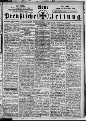 Neue preußische Zeitung vom 08.11.1872
