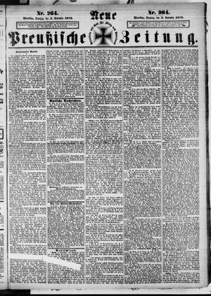 Neue preußische Zeitung vom 10.11.1872