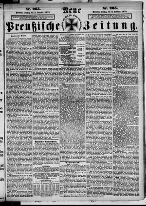 Neue preußische Zeitung vom 12.11.1872