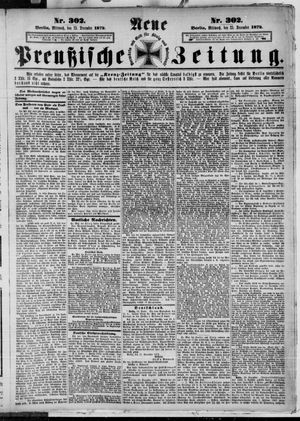 Neue preußische Zeitung vom 25.12.1872