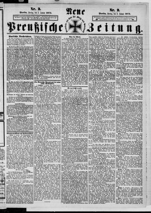 Neue preußische Zeitung vom 03.01.1873