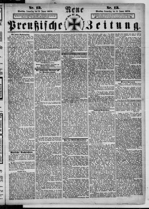 Neue preußische Zeitung vom 16.01.1873