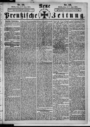Neue preußische Zeitung vom 17.01.1873