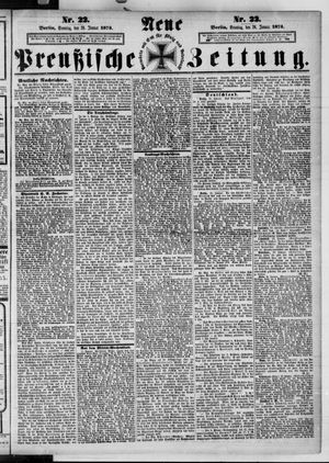 Neue preußische Zeitung vom 26.01.1873