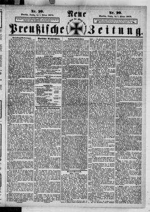 Neue preußische Zeitung vom 04.02.1873