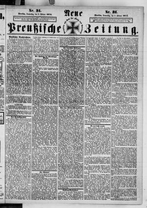 Neue preußische Zeitung on Feb 6, 1873