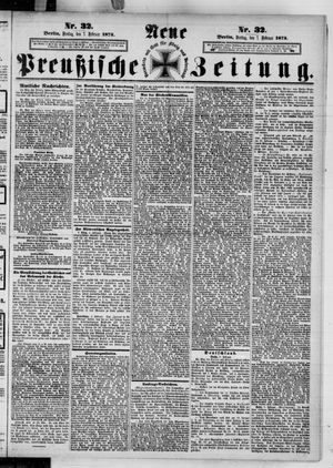 Neue preußische Zeitung vom 07.02.1873