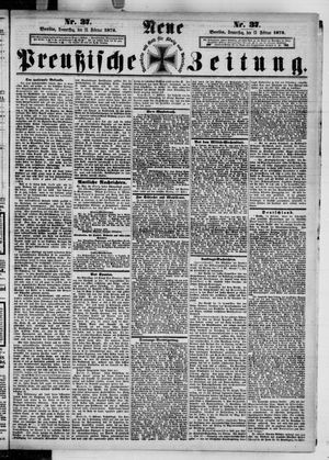 Neue preußische Zeitung vom 13.02.1873