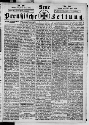 Neue preußische Zeitung vom 14.02.1873