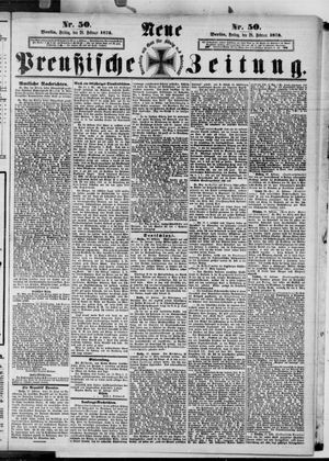 Neue preußische Zeitung vom 28.02.1873