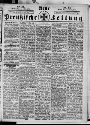 Neue preußische Zeitung vom 05.03.1873