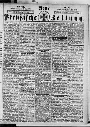 Neue preußische Zeitung vom 13.03.1873
