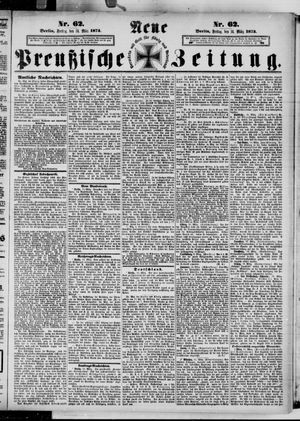 Neue preußische Zeitung vom 14.03.1873