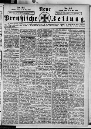 Neue preußische Zeitung vom 16.03.1873
