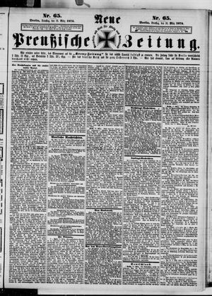 Neue preußische Zeitung vom 18.03.1873