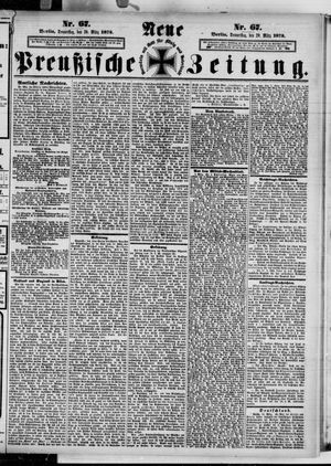 Neue preußische Zeitung vom 20.03.1873