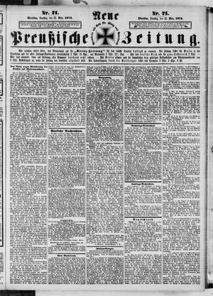 Neue preußische Zeitung vom 25.03.1873