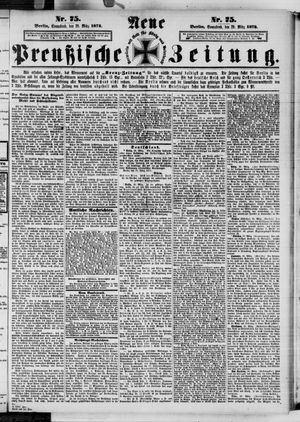 Neue preußische Zeitung vom 29.03.1873