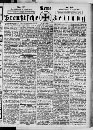 Neue preußische Zeitung vom 17.04.1873