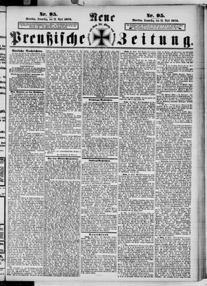 Neue preußische Zeitung vom 24.04.1873