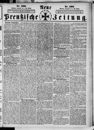 Neue preußische Zeitung vom 03.05.1873