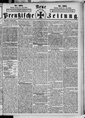 Neue preußische Zeitung vom 04.05.1873