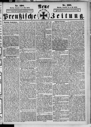 Neue preußische Zeitung vom 10.05.1873