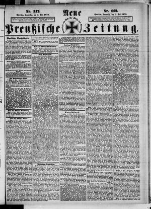Neue preußische Zeitung vom 15.05.1873