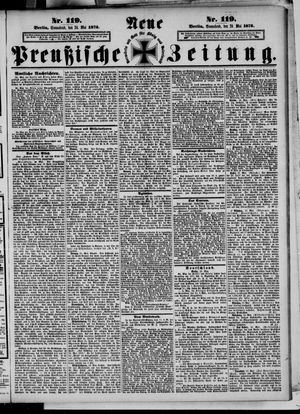 Neue preußische Zeitung vom 24.05.1873