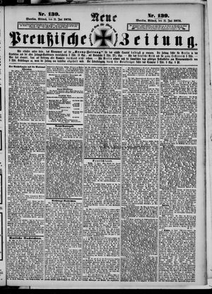 Neue preußische Zeitung vom 18.06.1873
