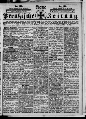 Neue preußische Zeitung on Jun 21, 1873