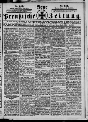 Neue preußische Zeitung vom 22.06.1873