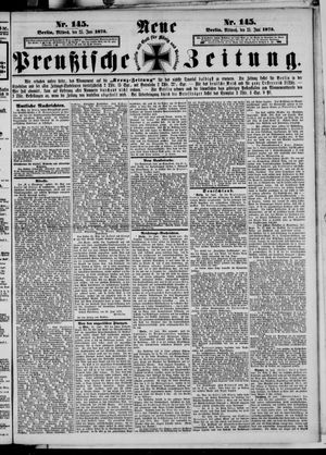 Neue preußische Zeitung vom 25.06.1873