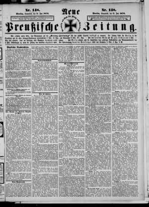 Neue preußische Zeitung vom 28.06.1873