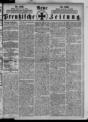 Neue preußische Zeitung vom 04.07.1873