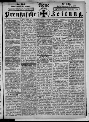 Neue preußische Zeitung vom 17.07.1873