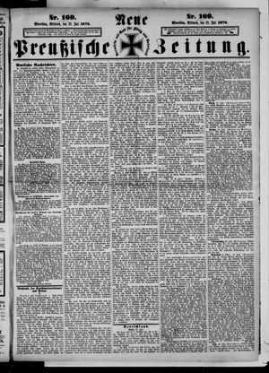 Neue preußische Zeitung vom 23.07.1873