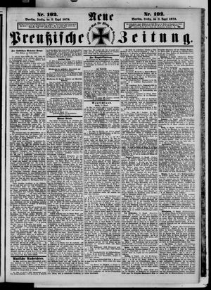 Neue preußische Zeitung vom 19.08.1873
