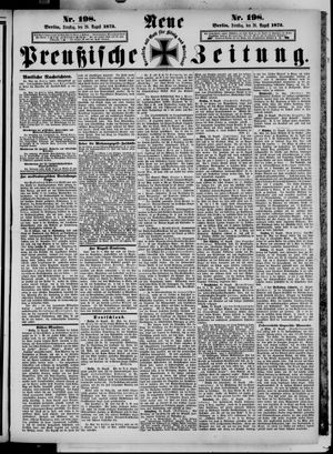 Neue preußische Zeitung vom 26.08.1873
