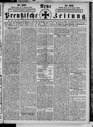 Neue preußische Zeitung vom 19.09.1873
